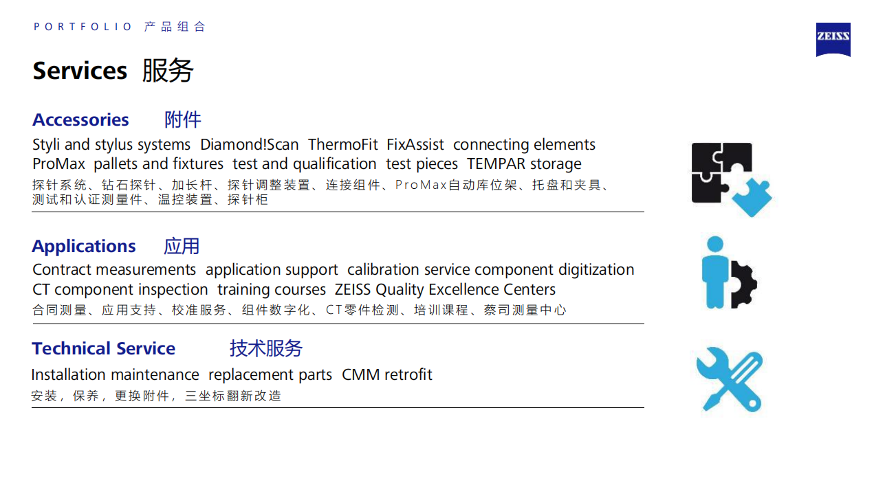 蔡司工業測量服務