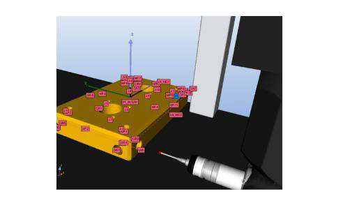 三次元測量機(jī)工件測量
